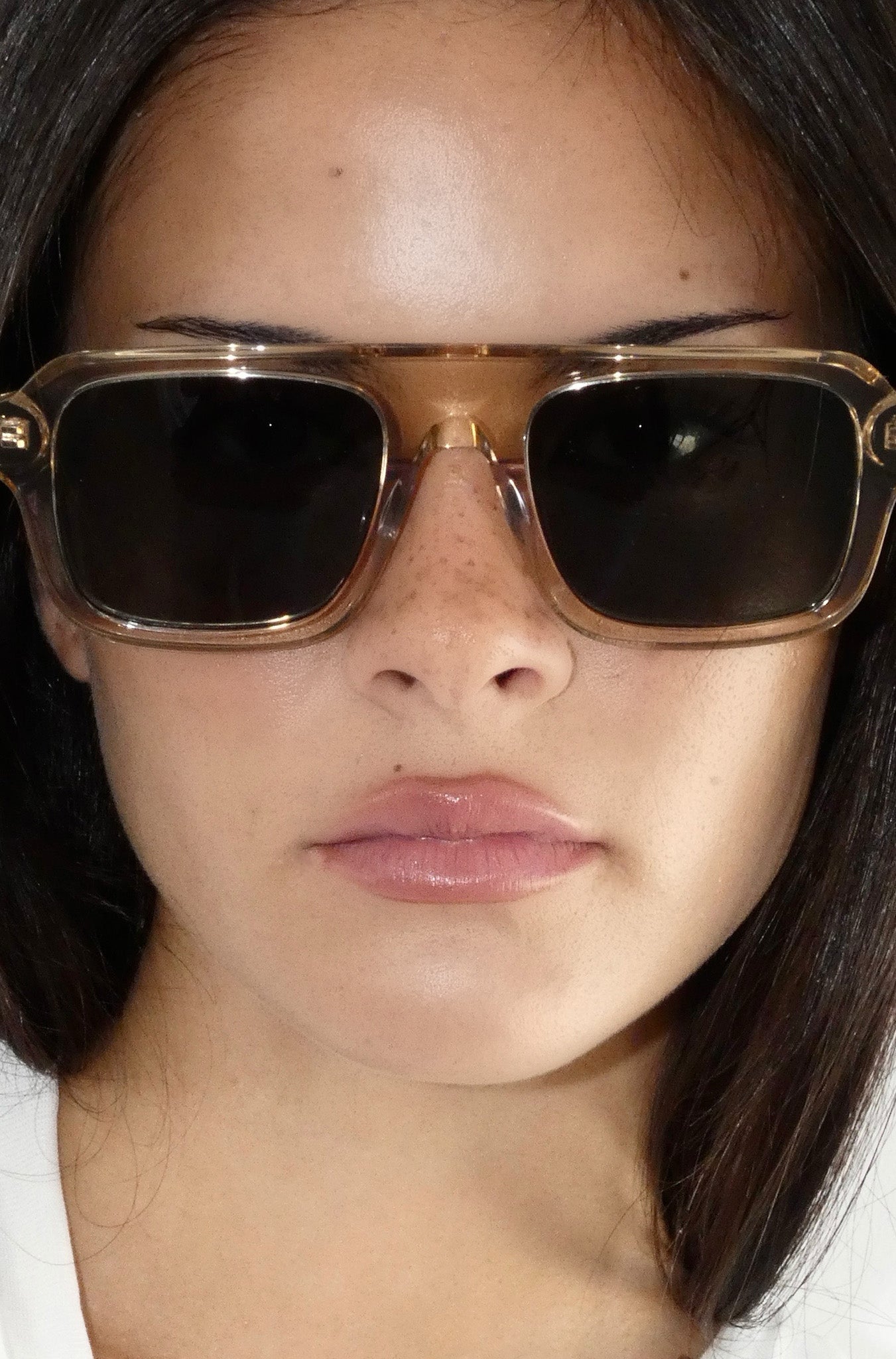 Moon Frames - Clear/Green