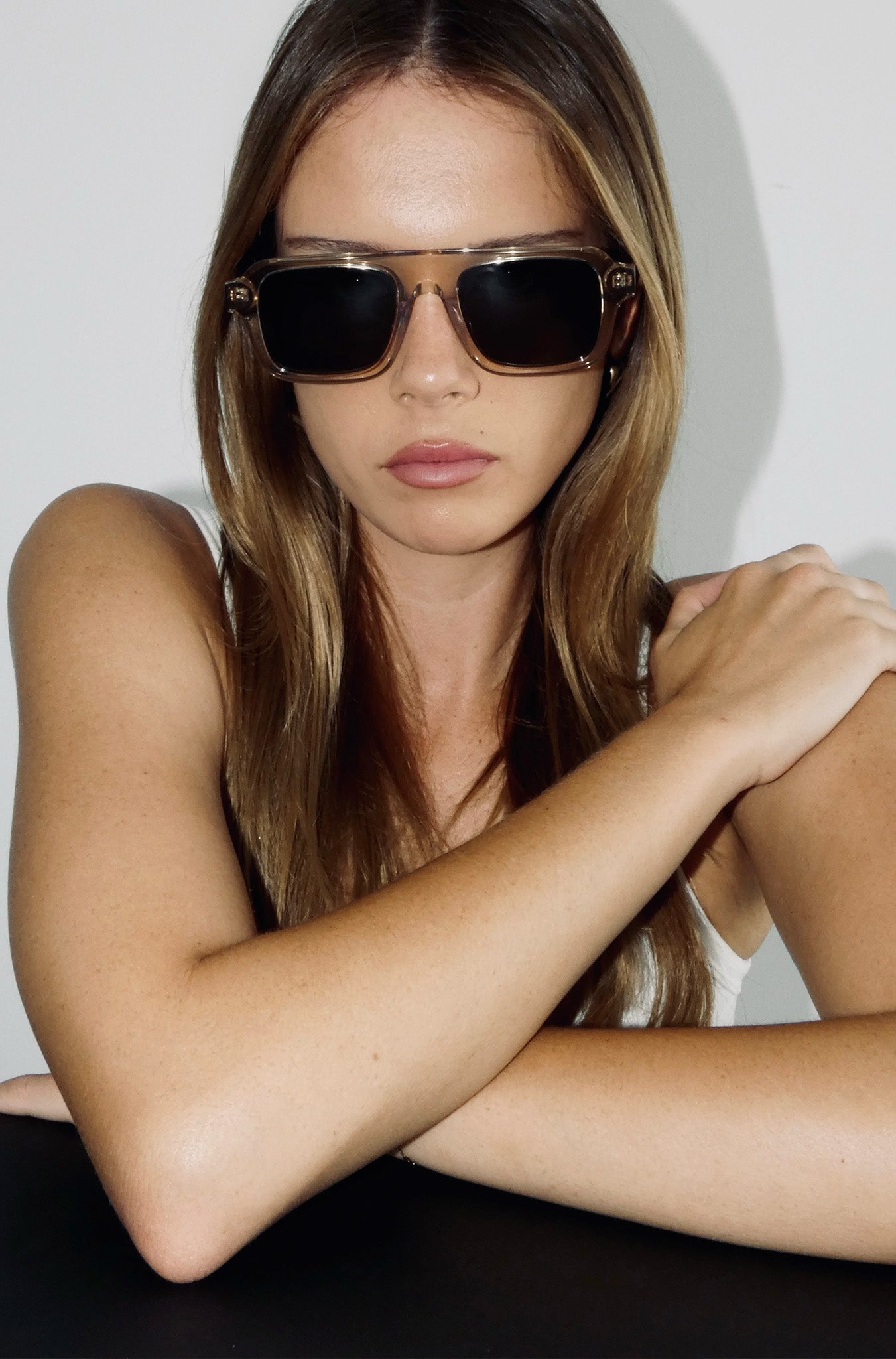 Moon Frames - Clear/Green